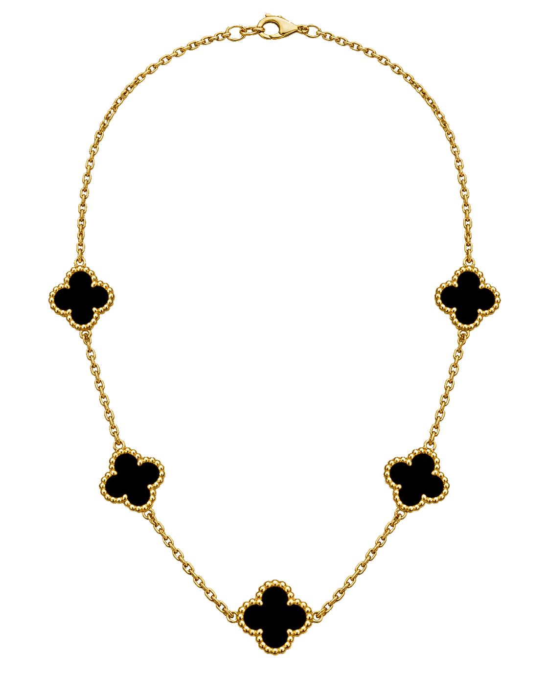 Cadena Van Cleef Negra