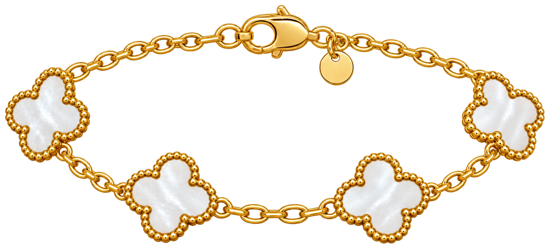 Pulsera Van Cleef Blanca